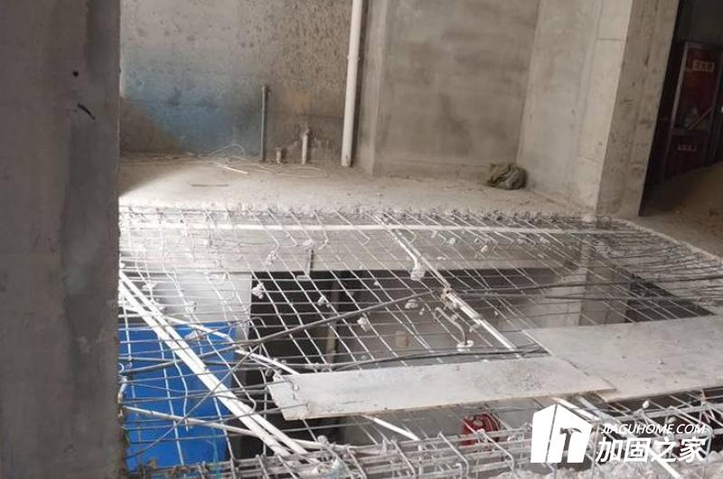 當樓板增加承重力時，如何進行加固?