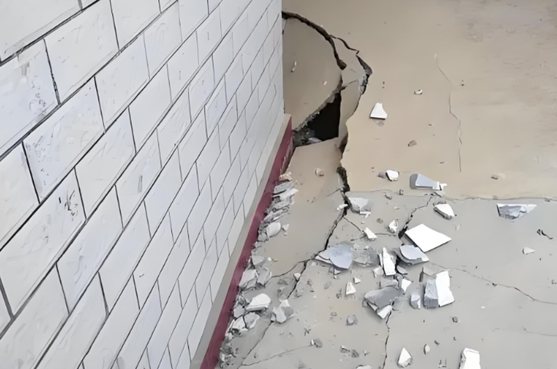 地基下沉了怎么辦?