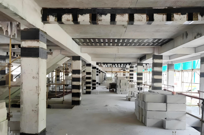 碳纖維加固施工案例