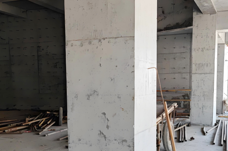 柱子拆模過(guò)早引起問(wèn)題